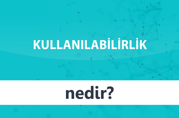 Kullanılabilirlik